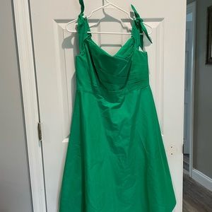 NWT J Crew Green Party dress